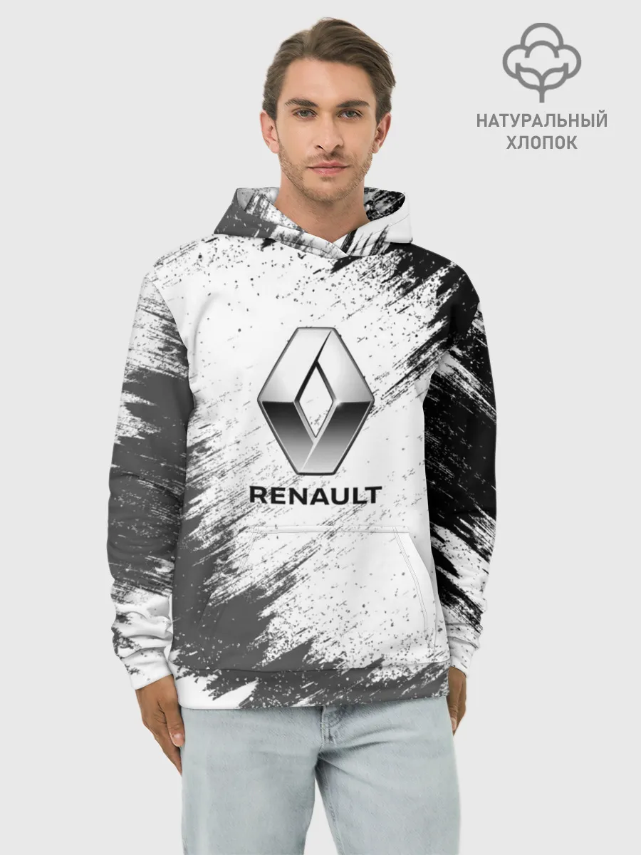 Худи мужской база хлопок / Renault