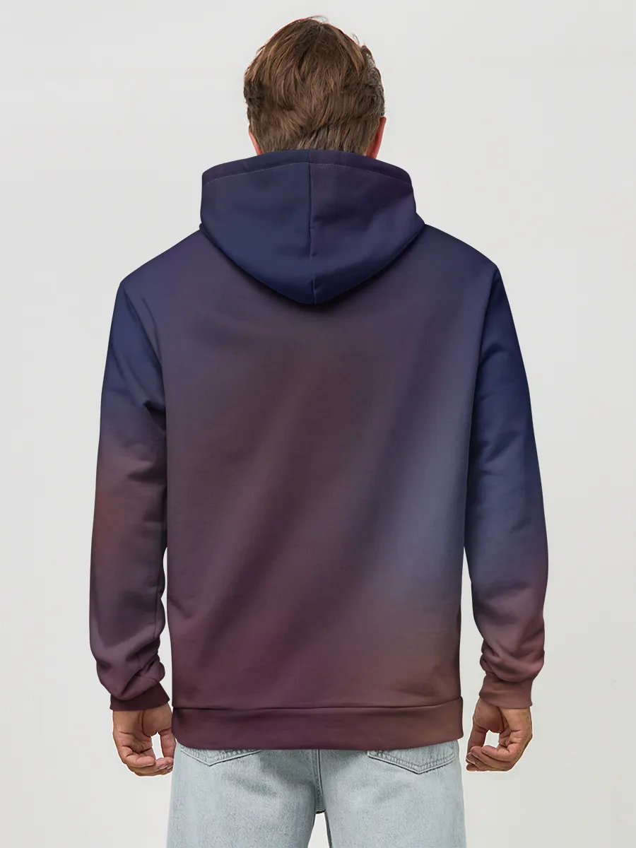 Худи мужской база хлопок / Konosuba с посохом