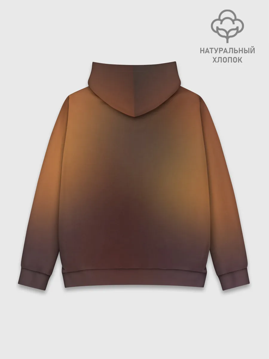 Худи мужской база хлопок / Этот замечательный мир!