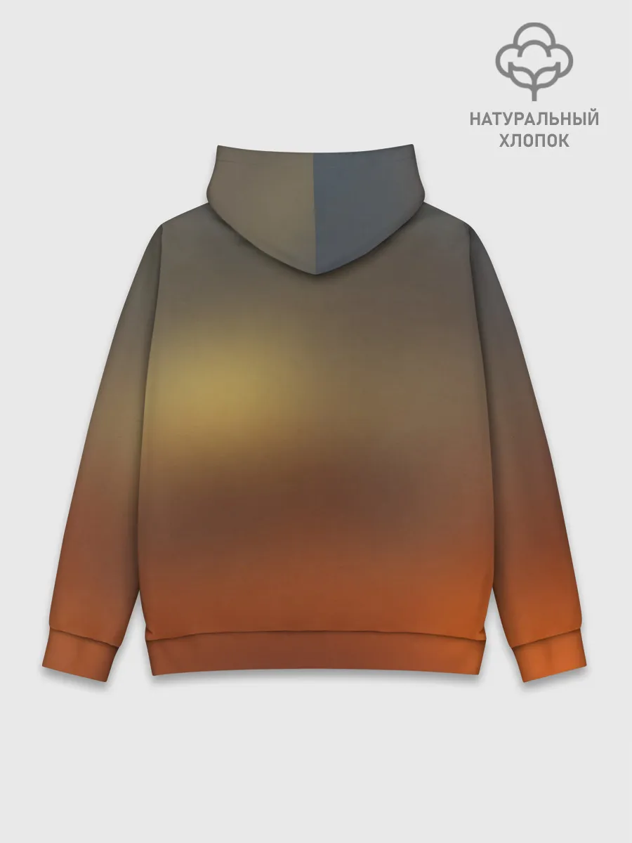 Худи мужской база хлопок / Fire Dragon