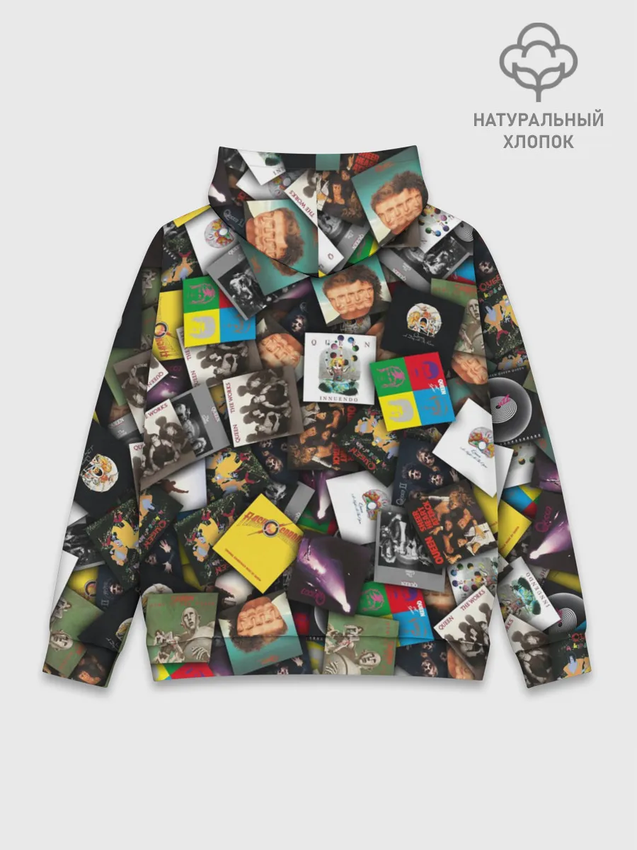 Худи мужской база хлопок / Queen. Дискография