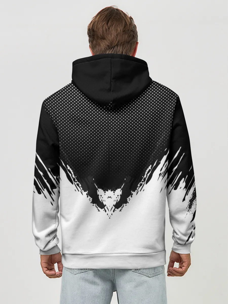 Худи мужской база хлопок / Chelsea black 2018