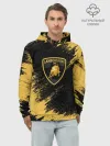 Худи мужской база хлопок / Lamborghini