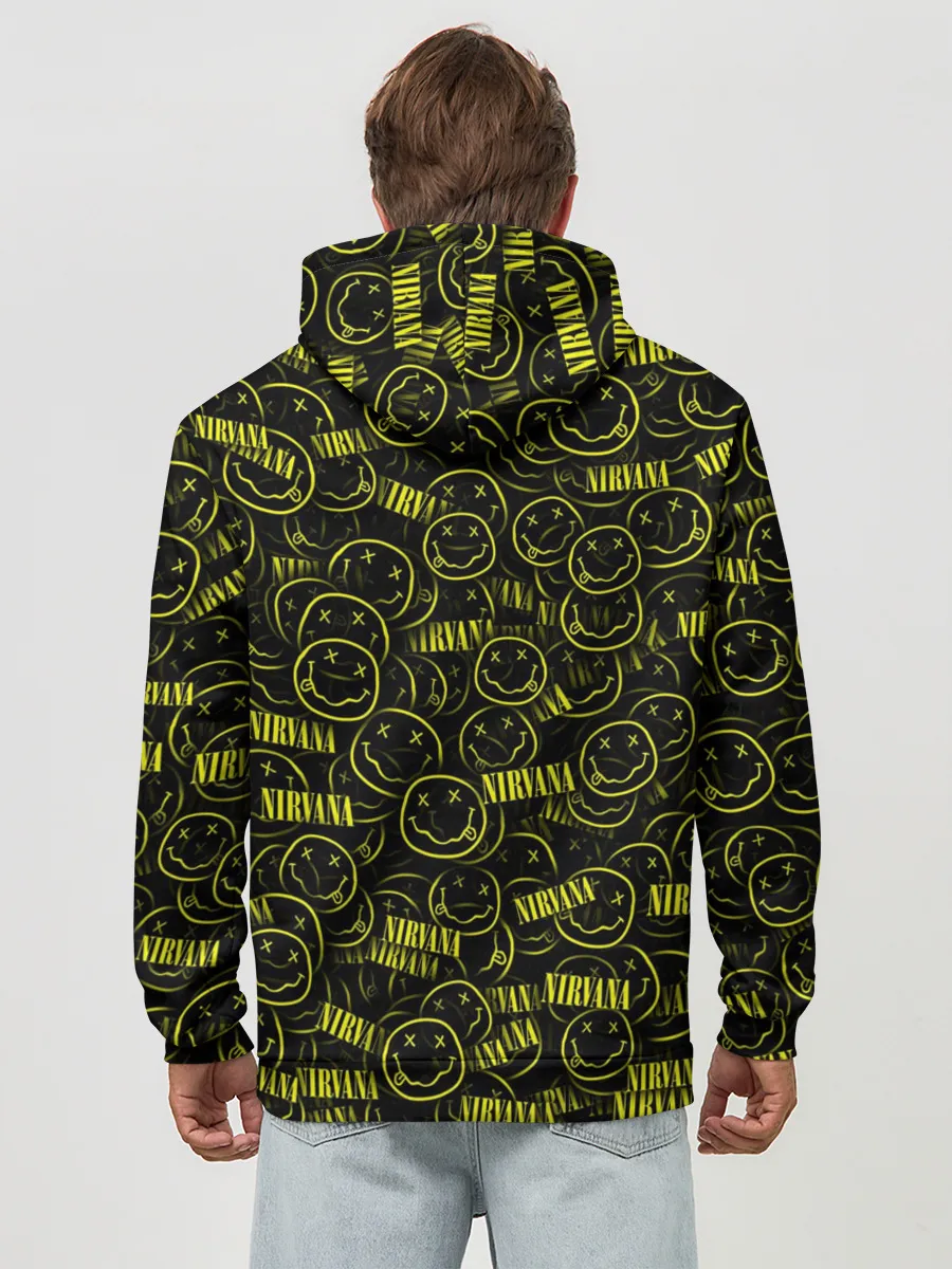 Худи мужской база хлопок / Нирвана