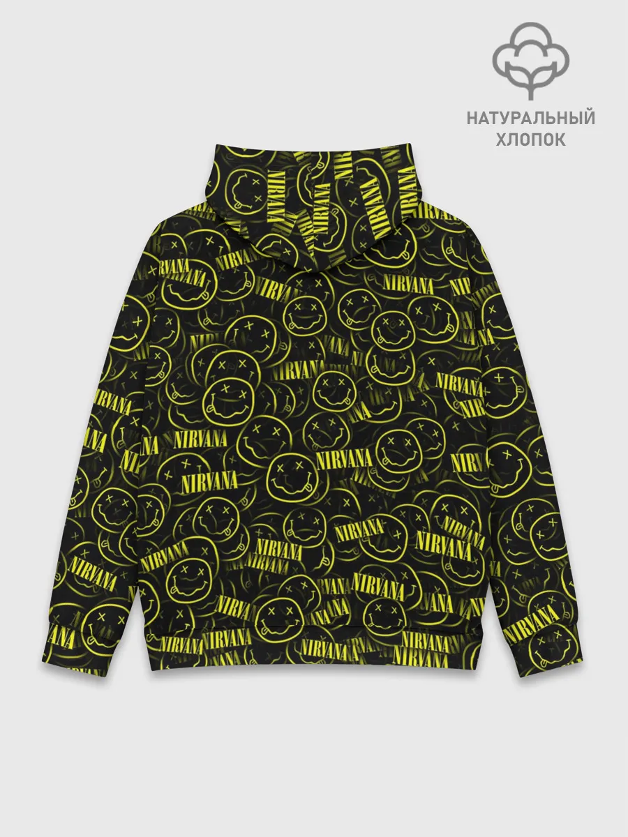 Худи мужской база хлопок / Нирвана