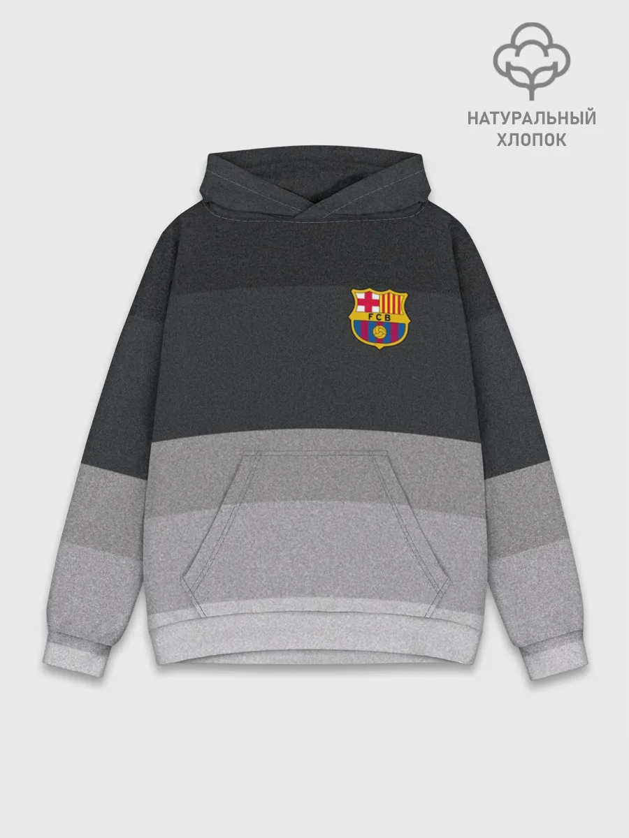 Худи мужской база хлопок / Барселона