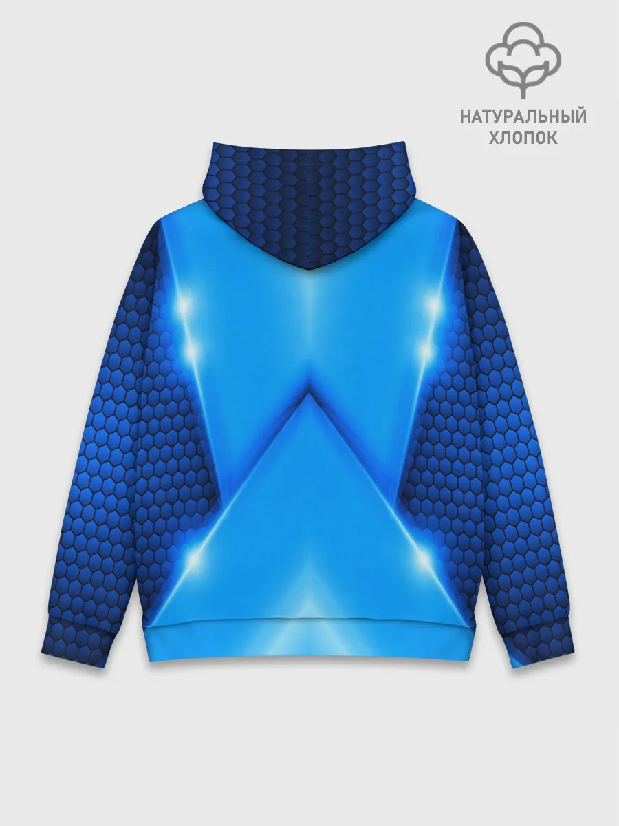 Худи мужской база хлопок / Mercedes car sport SKY