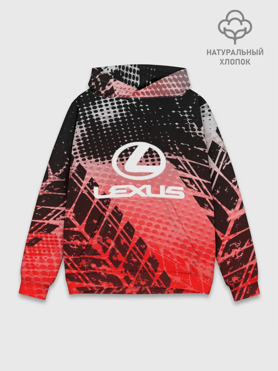 Худи мужской база хлопок / Lexus sport auto motors