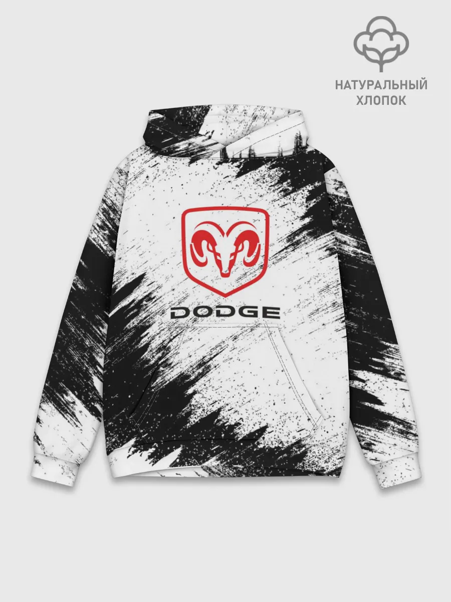 Худи мужской база хлопок / DODGE