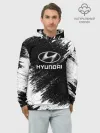 Худи мужской база хлопок / HYUNDAI