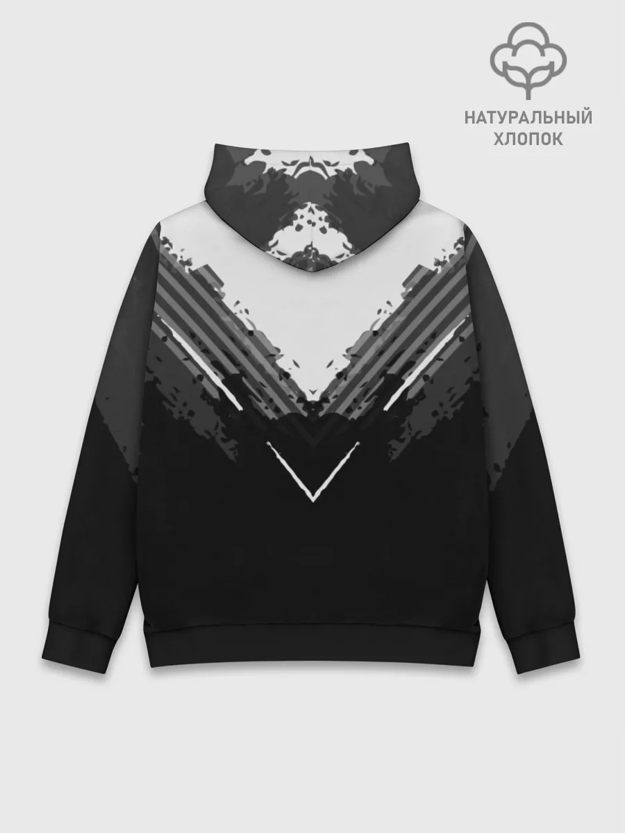 Худи мужской база хлопок / Real Madrid abstract original