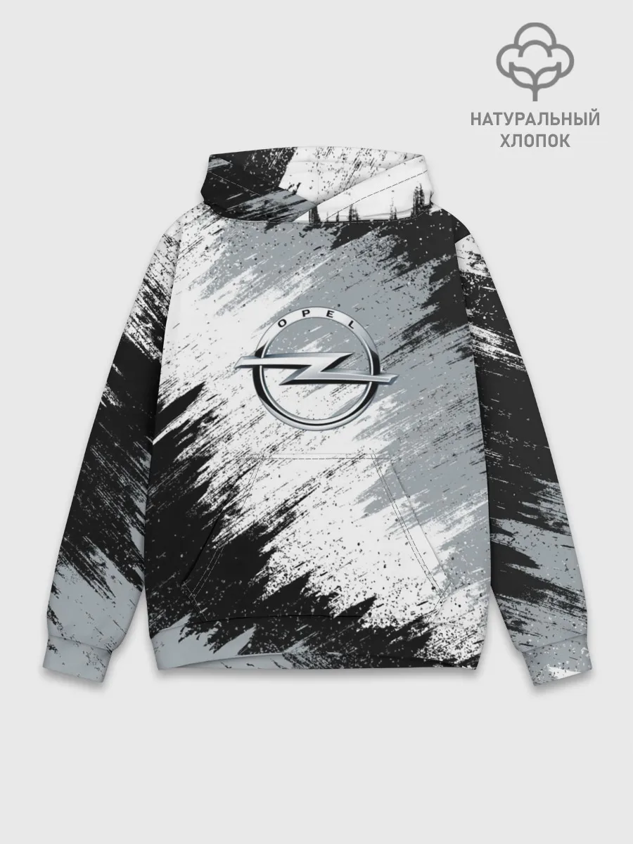 Худи мужской база хлопок / OPEL