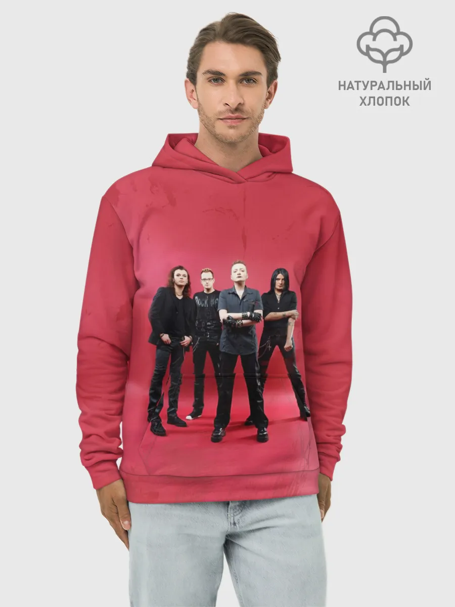 Худи мужской база хлопок / Агата Кристи