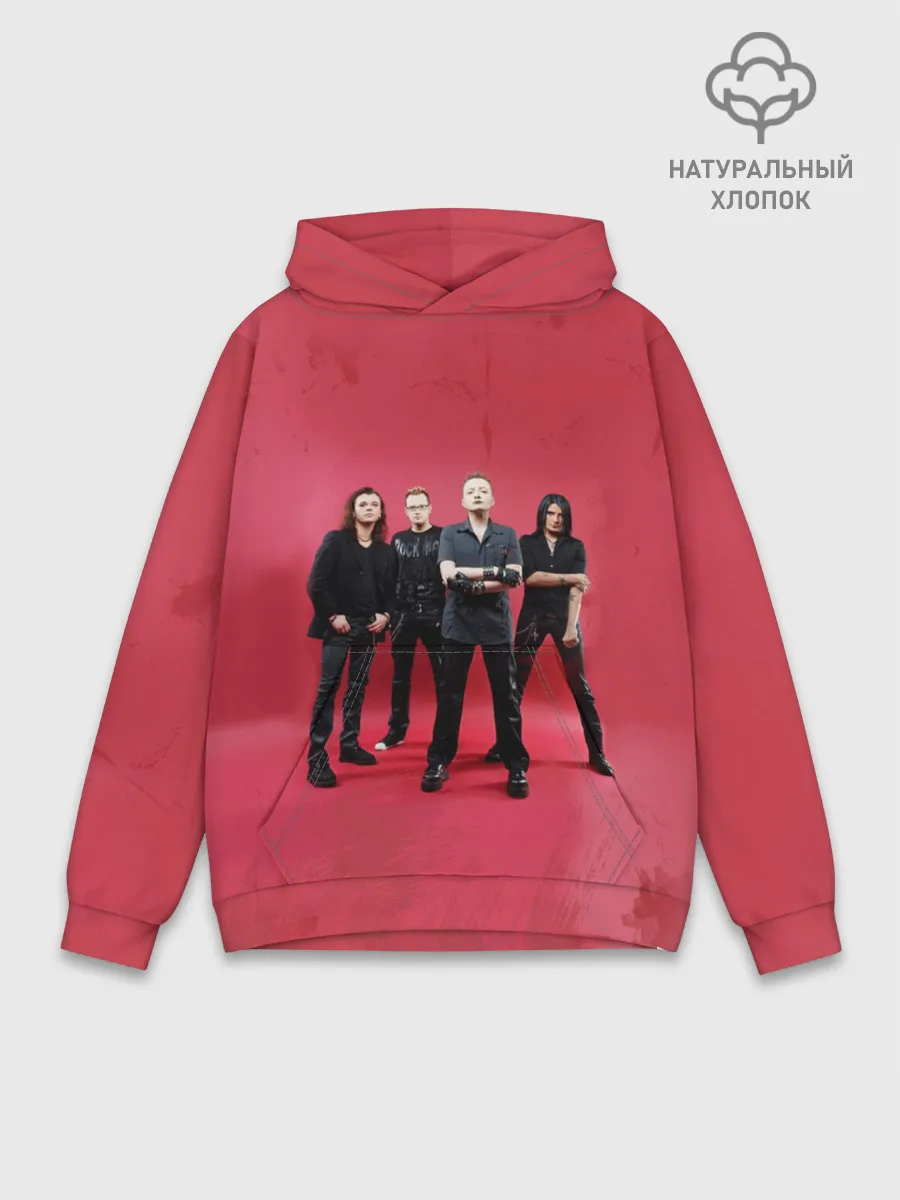 Худи мужской база хлопок / Агата Кристи