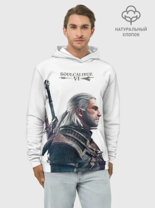 Худи мужской база хлопок / Soulcalibur VI