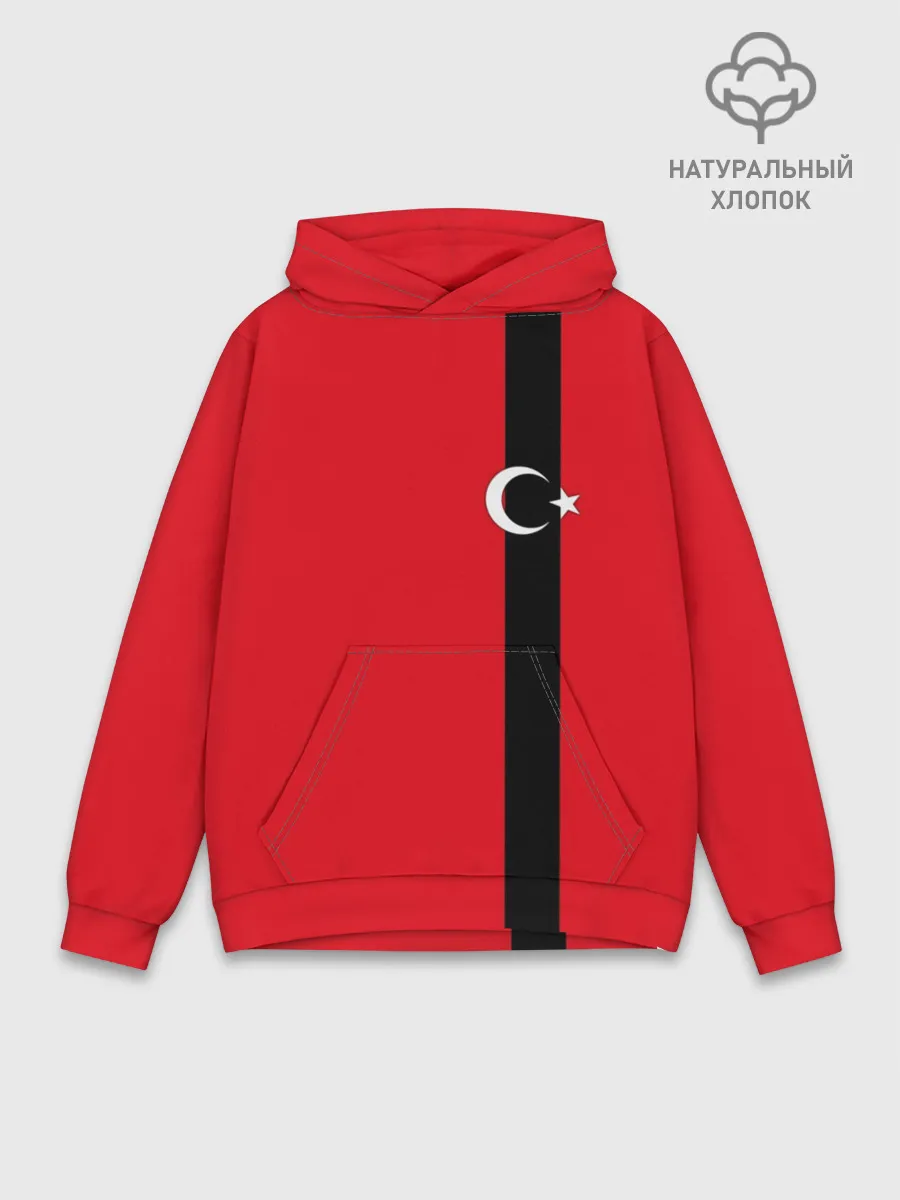 Худи мужской база хлопок / Турция лента