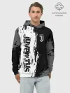 Худи мужской база хлопок / JUVENTUS / ЮВЕНТУС