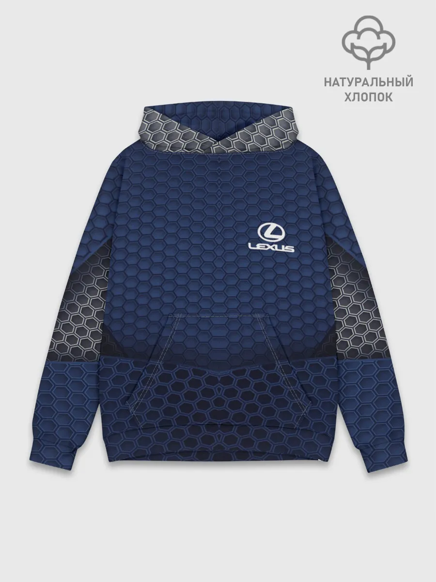 Худи мужской база хлопок / Lexus SPORT MOTORS