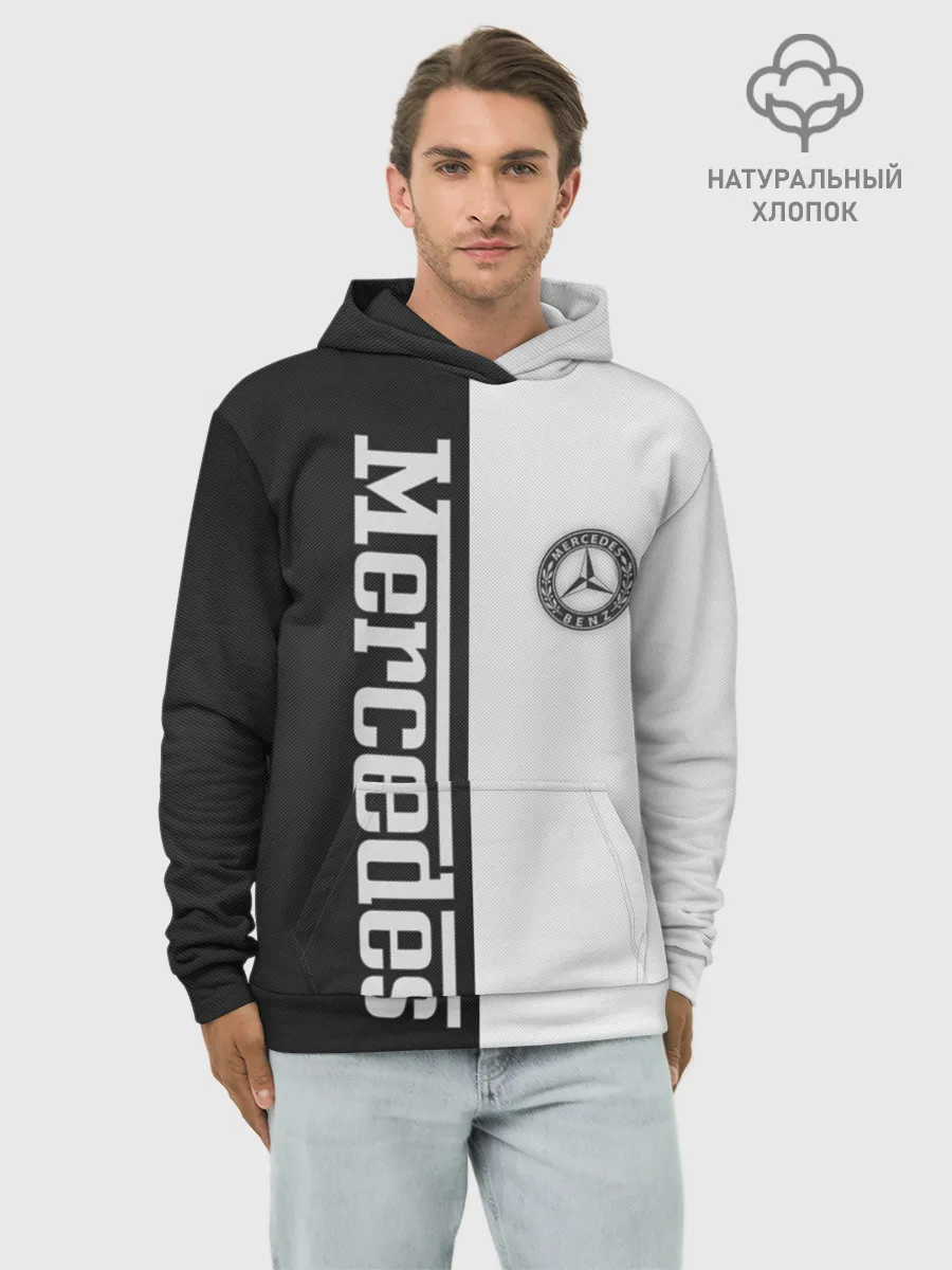 Худи мужской база хлопок / Mercedes W&B