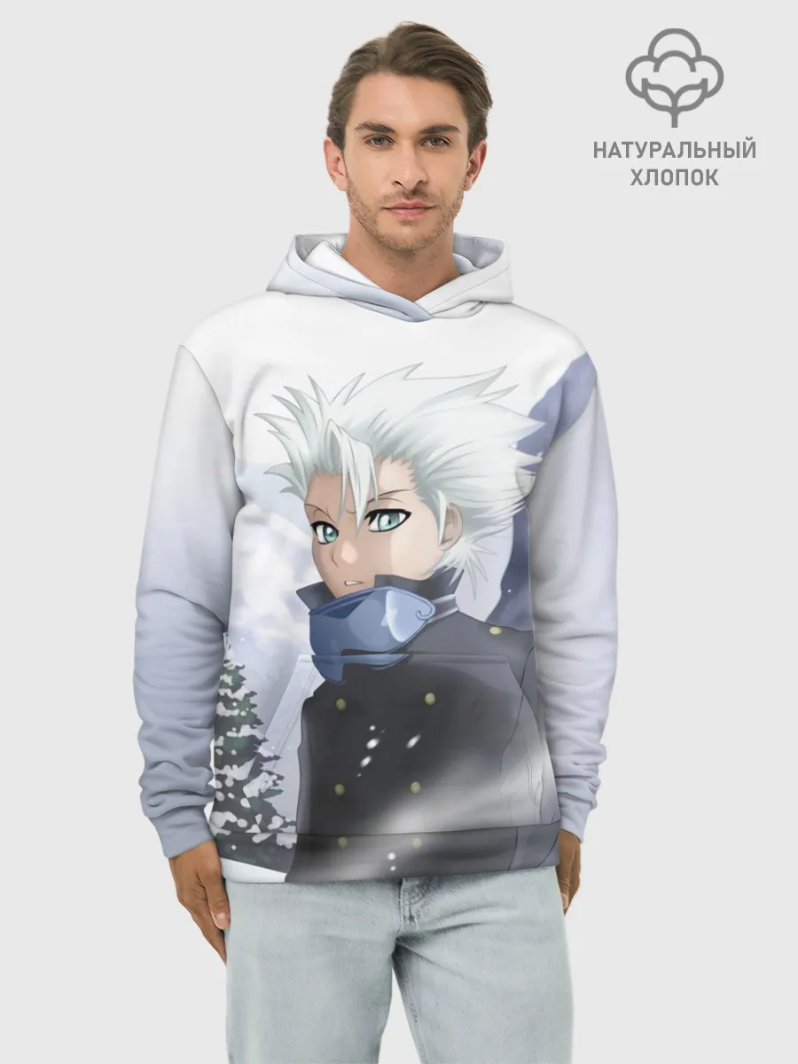Худи мужской база хлопок / ТОШИРО ХИЦУГАЯ. BLEACH