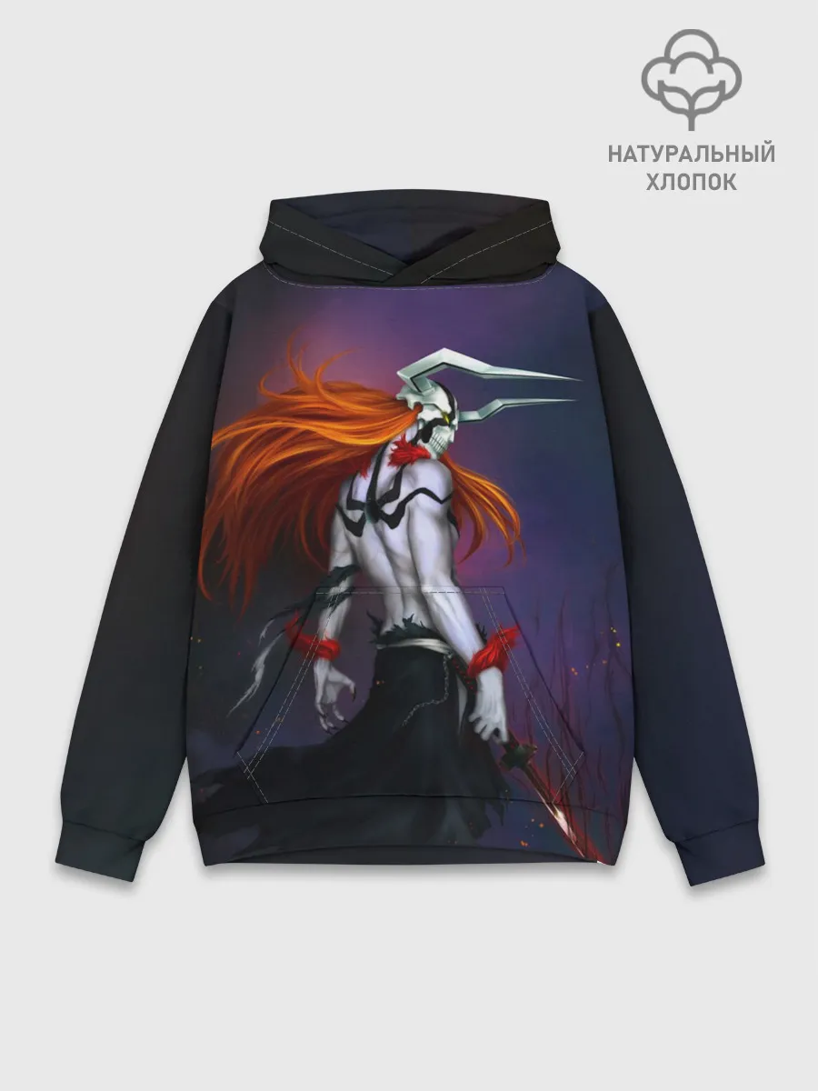Худи мужской база хлопок / Kurosaki