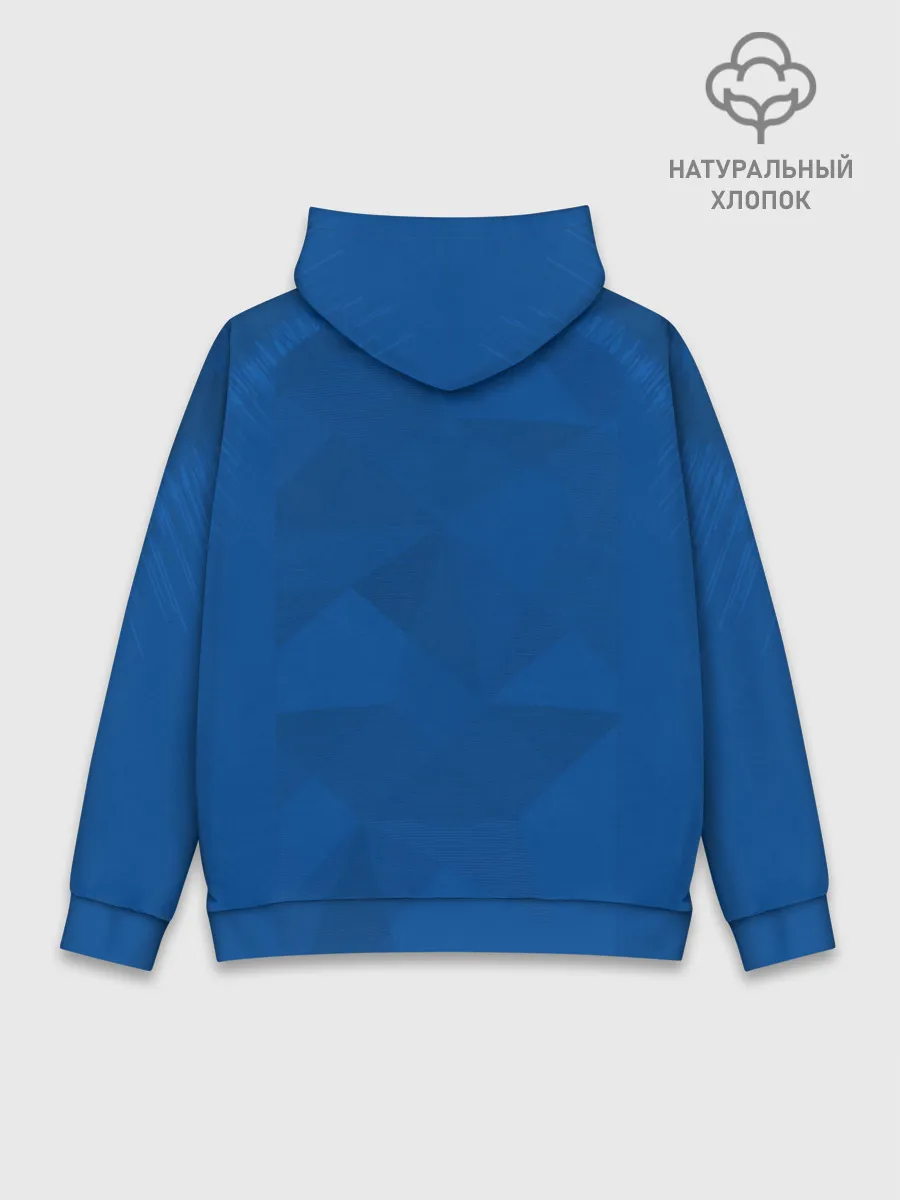 Худи мужской база хлопок / Бразилия 2018 гостевая