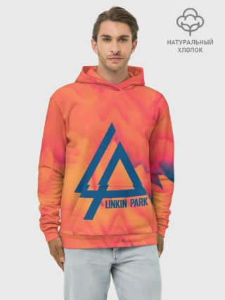 Худи мужской база хлопок / LINKIN PARK