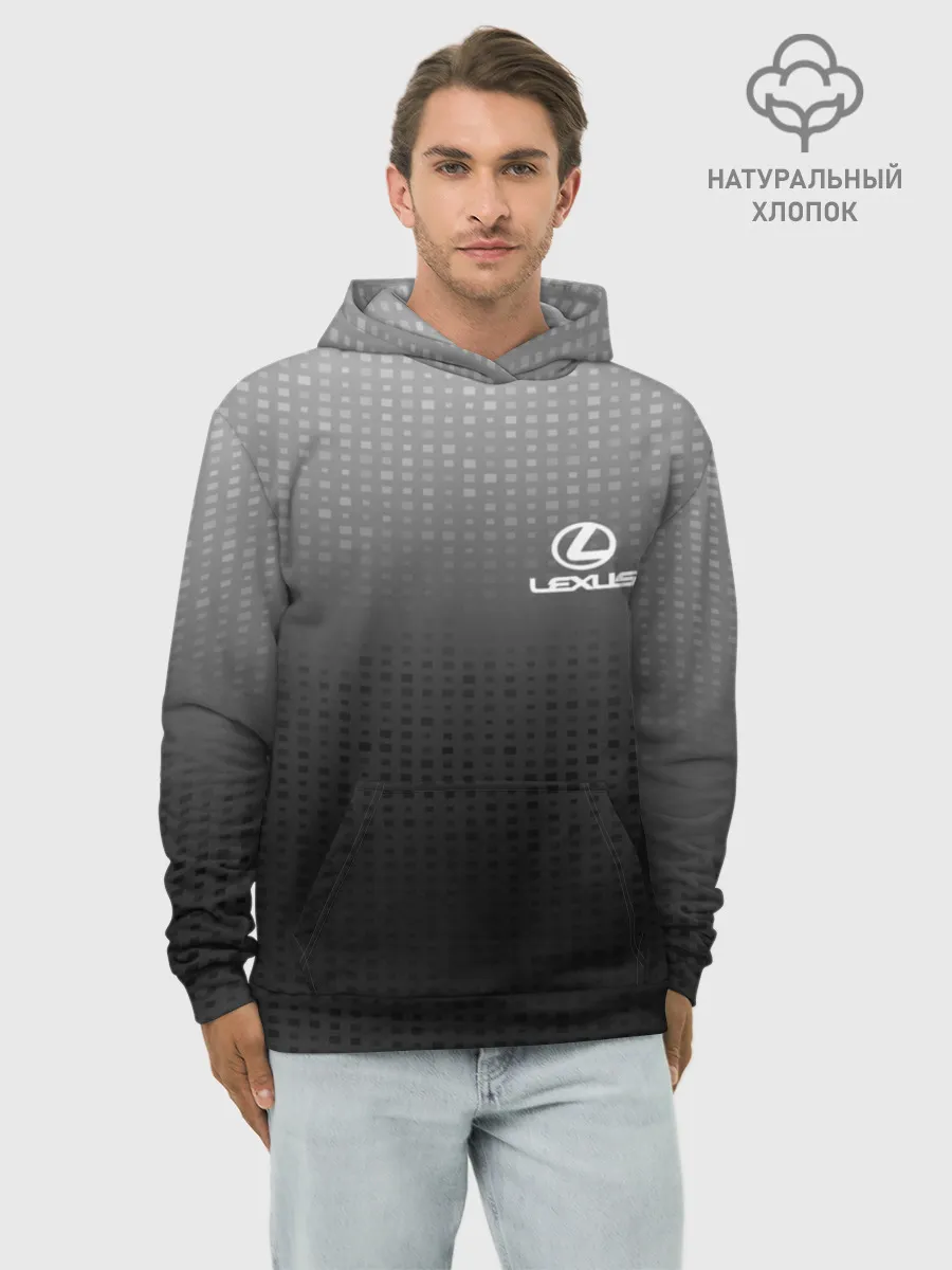 Худи мужской база хлопок / Lexus sport collection