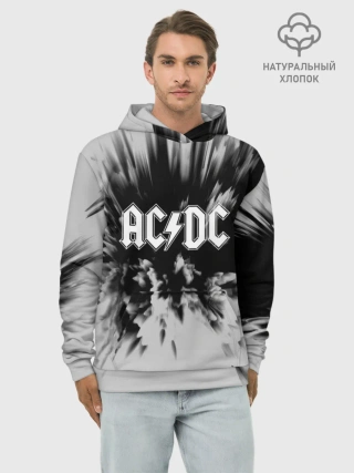 Худи мужской база хлопок / AC/DC