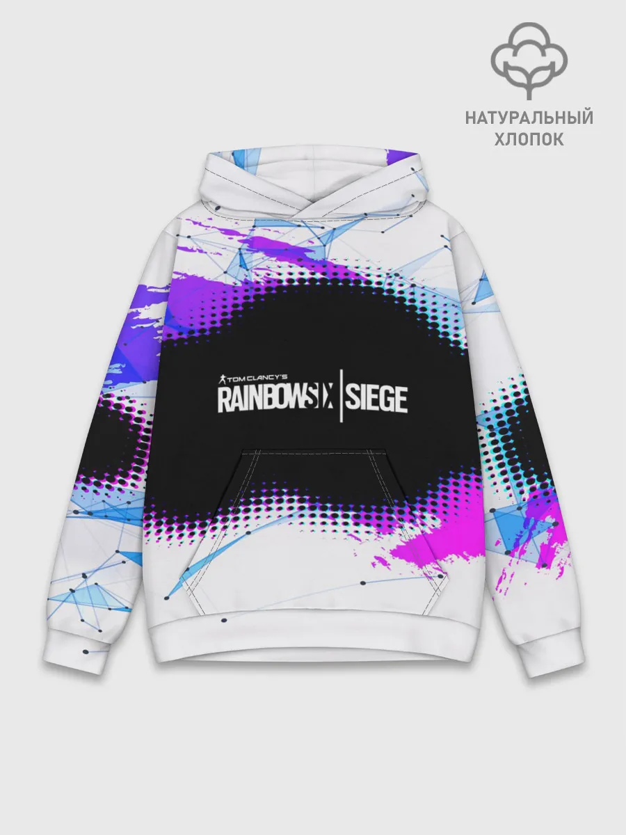 Худи мужской база хлопок / Rainbow Six Siege
