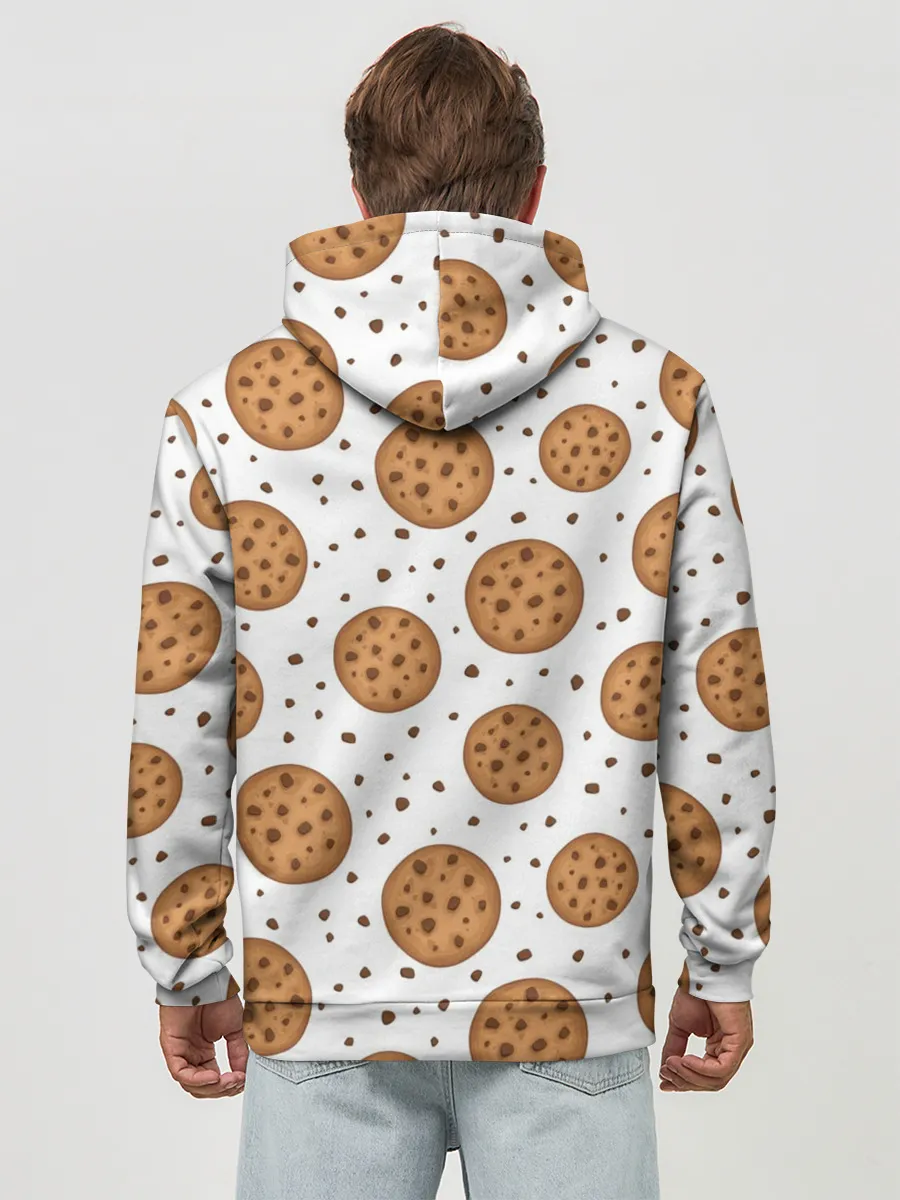 Худи мужской база хлопок / Cookie monster