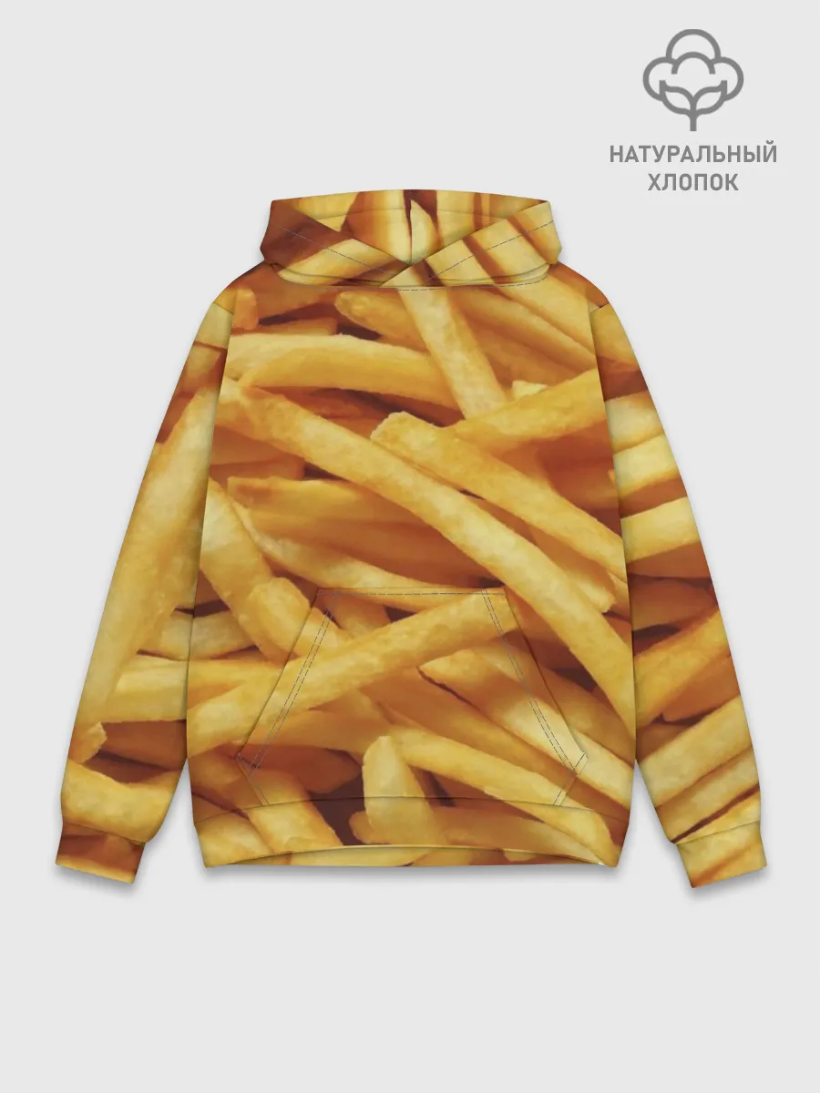 Худи мужской база хлопок / Картошка фри