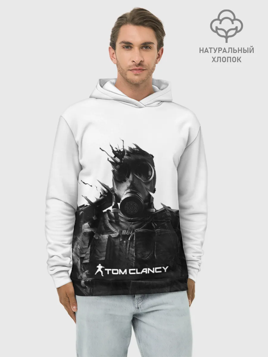 Худи мужской база хлопок / Tom Clancys #2