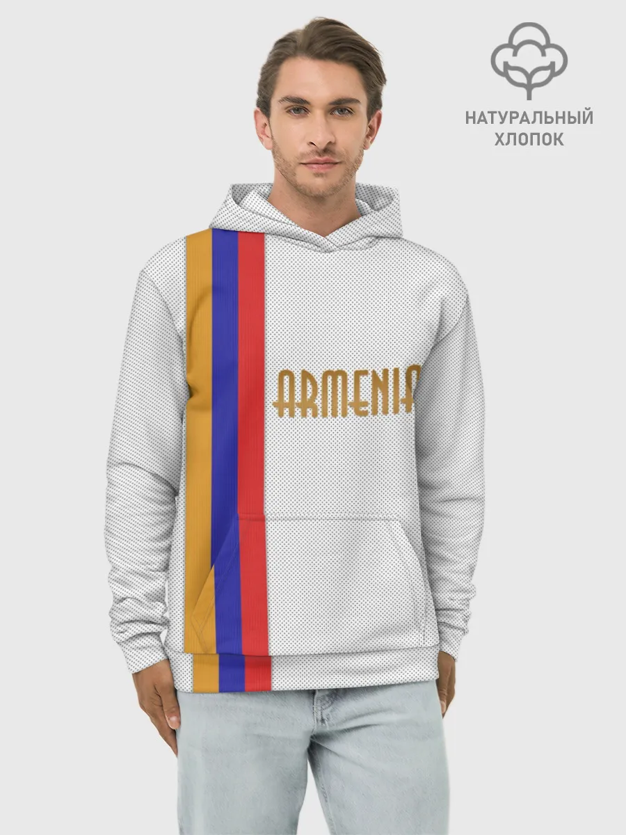 Худи мужской база хлопок / Armenia 2