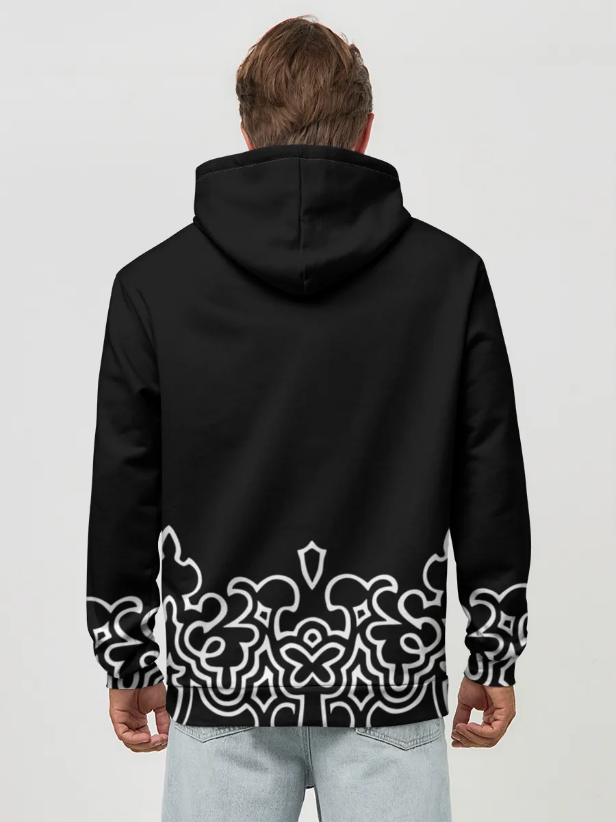 Худи мужской база хлопок / NieR Automata