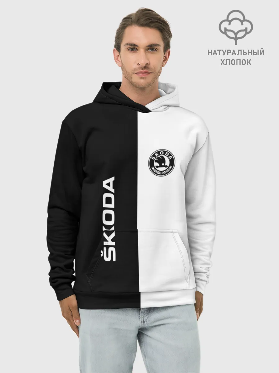 Худи мужской база хлопок / Skoda Auto a.s.