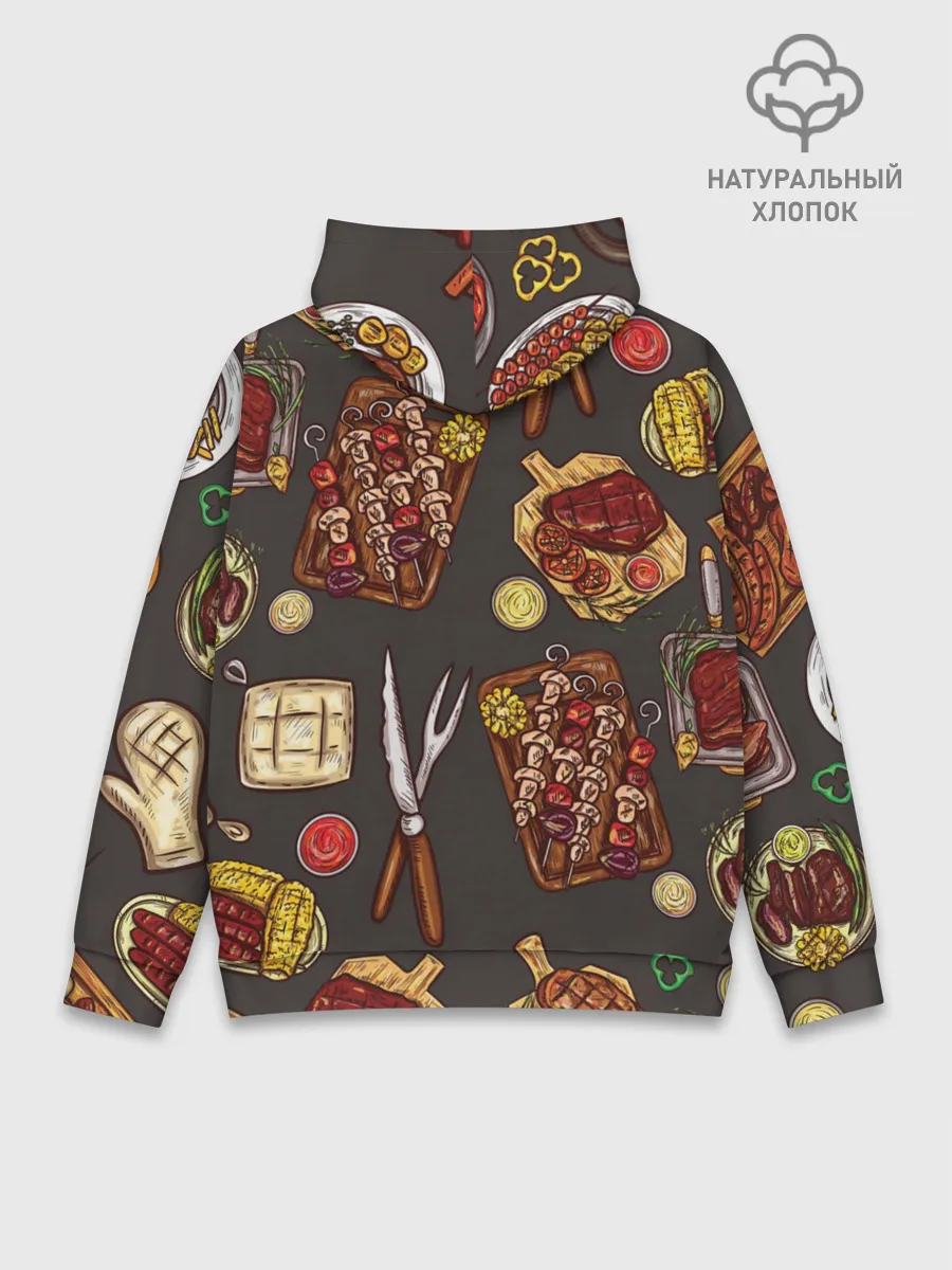 Худи мужской база хлопок / Вкуснятина