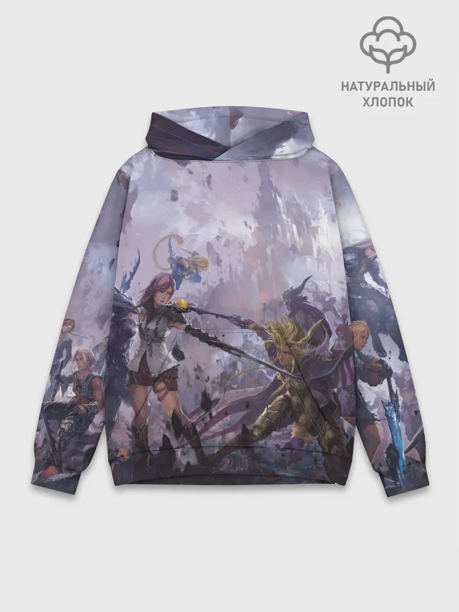 Худи мужской база хлопок / Final Fantasy