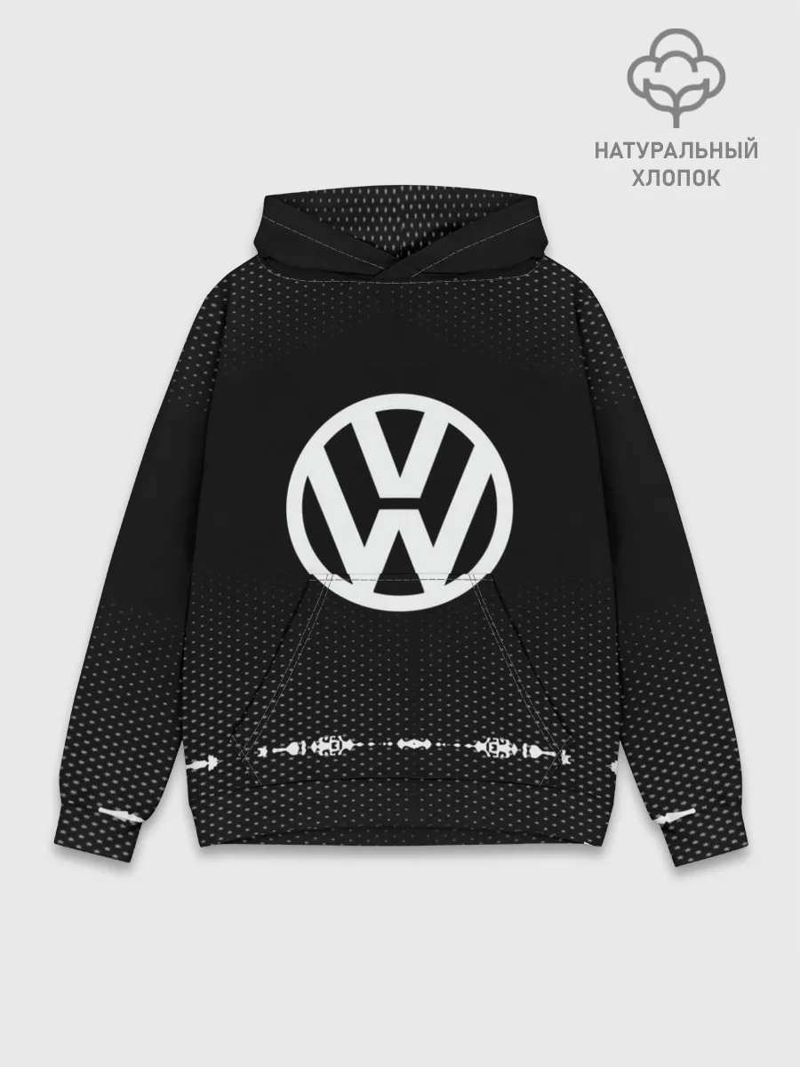 Худи мужской база хлопок / Volkswagen sport auto abstract