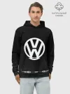 Худи мужской база хлопок / Volkswagen sport auto abstract