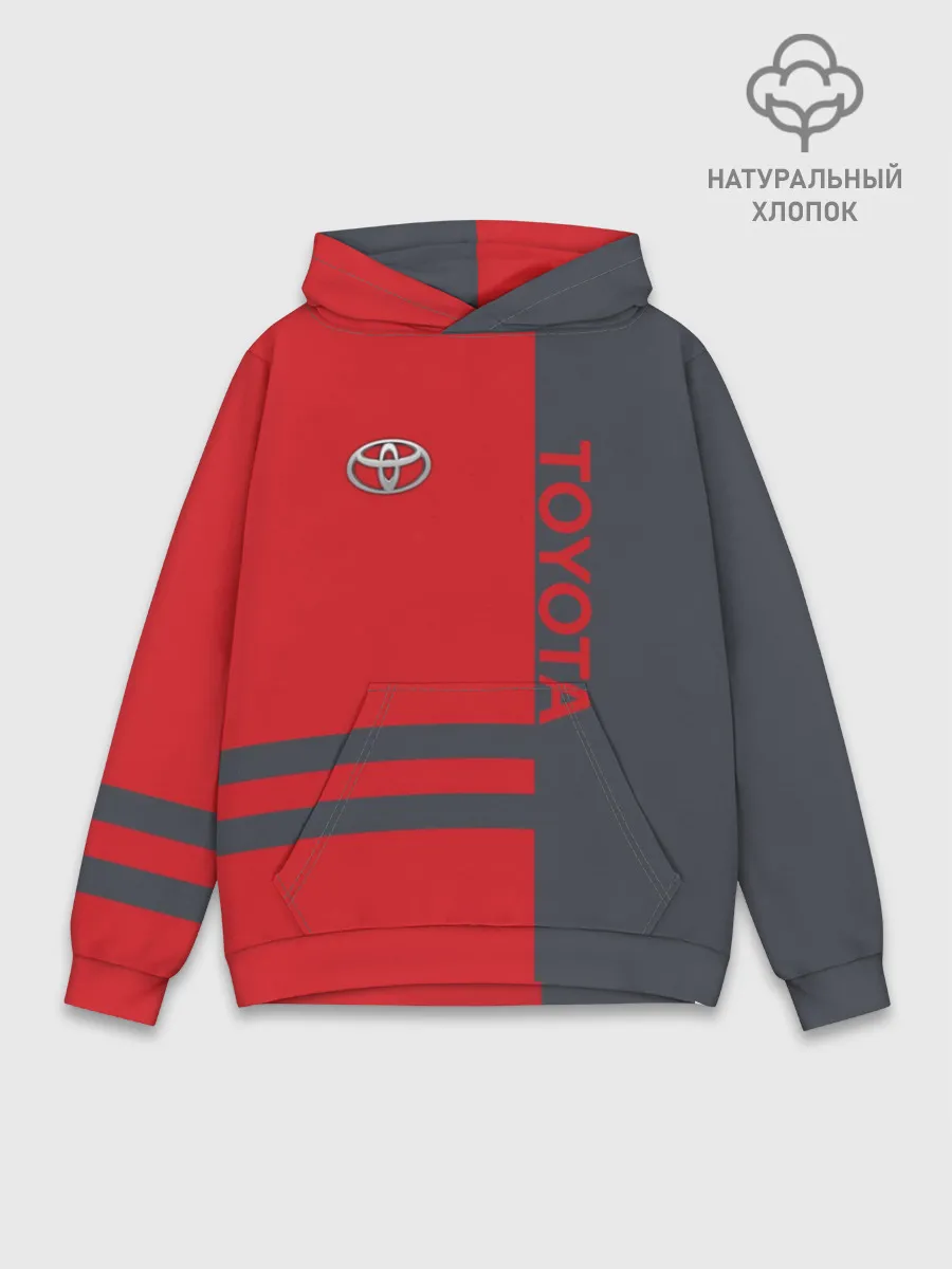 Худи мужской база хлопок / Toyota