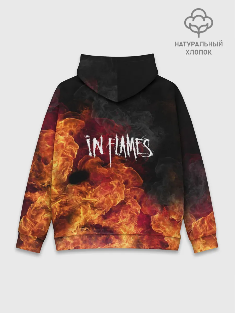 Худи мужской база хлопок / В огне