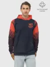 Худи мужской база хлопок / Barcelona Training 18-19