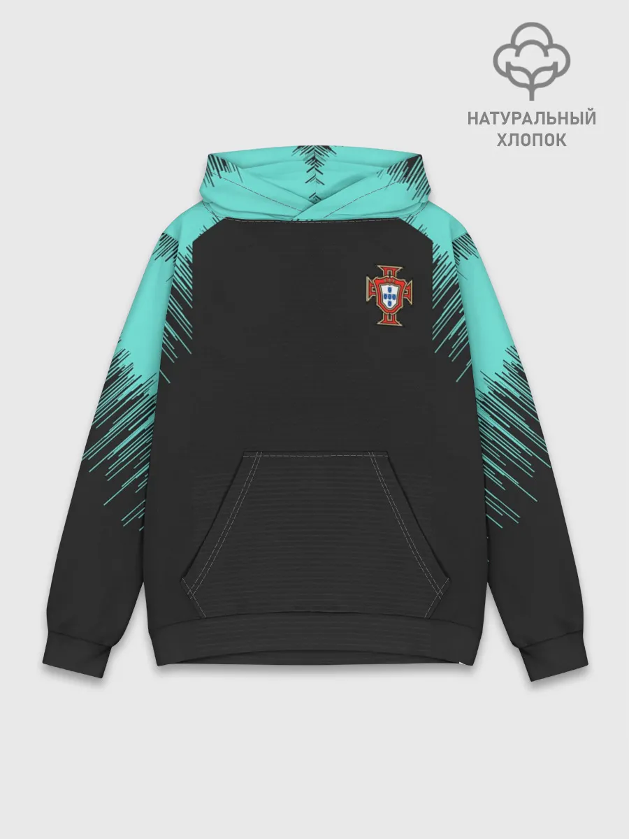 Худи мужской база хлопок / Portugal 2018 WC Training
