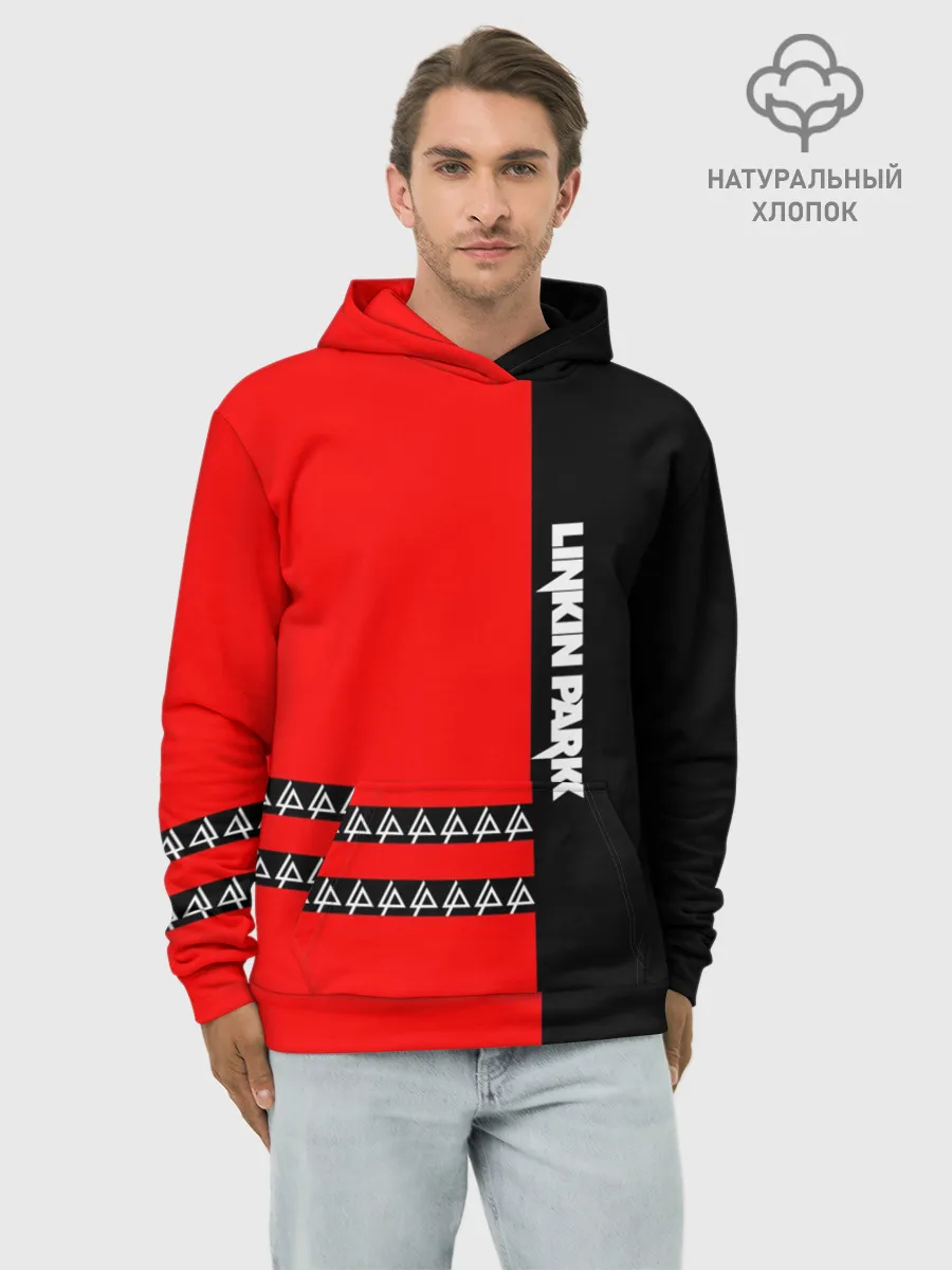 Худи мужской база хлопок / Linkin Park