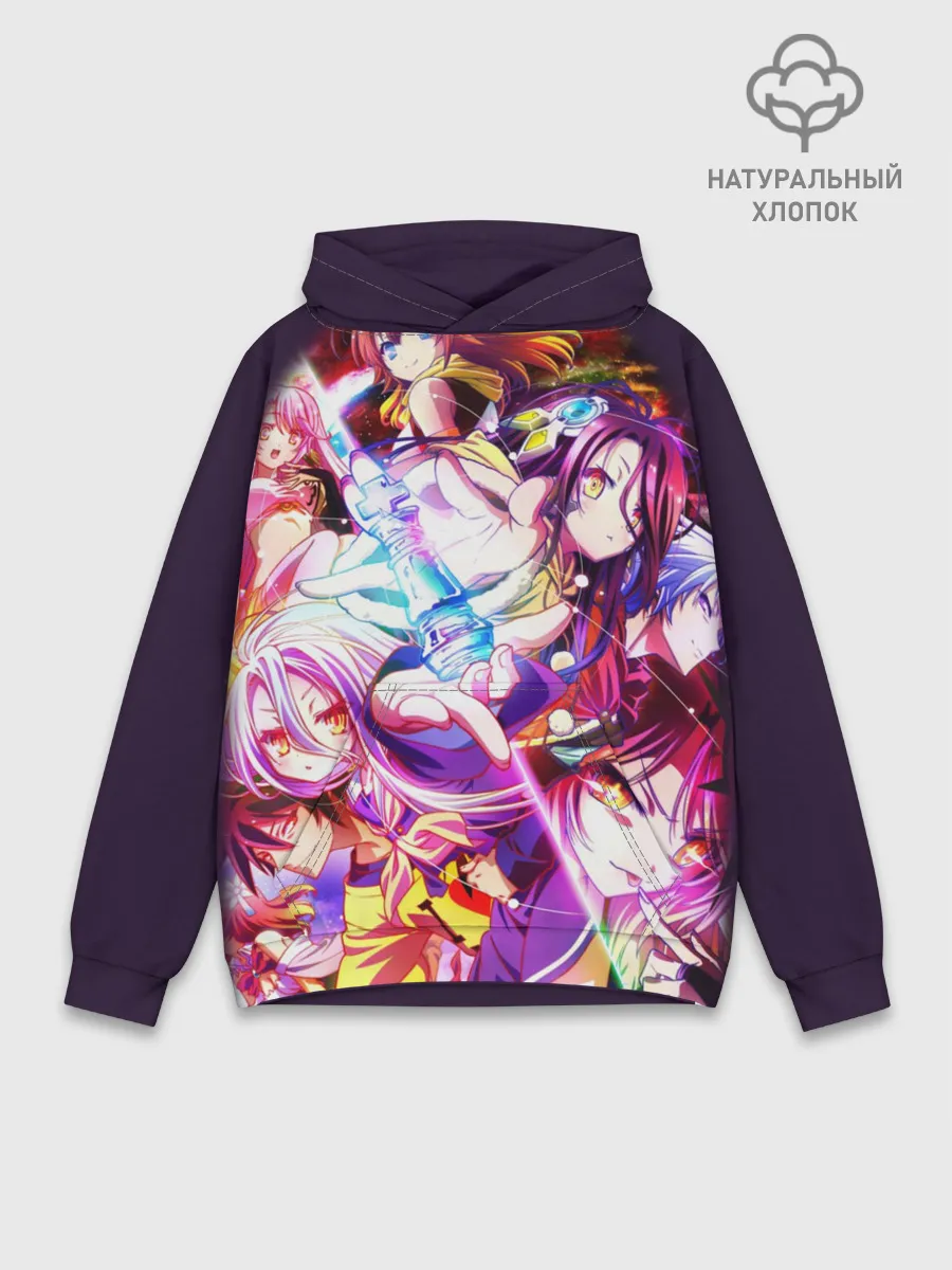 Худи мужской база хлопок / Аниме ферзь
