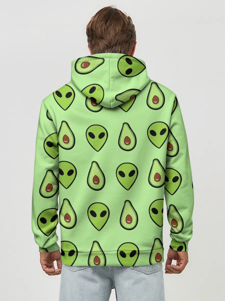 Худи мужской база хлопок / Green