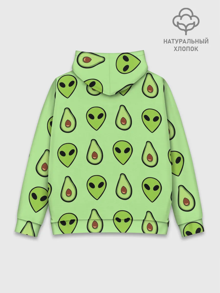 Худи мужской база хлопок / Green