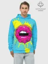 Худи мужской база хлопок / Donut lips
