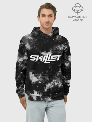 Худи мужской база хлопок / Skillet